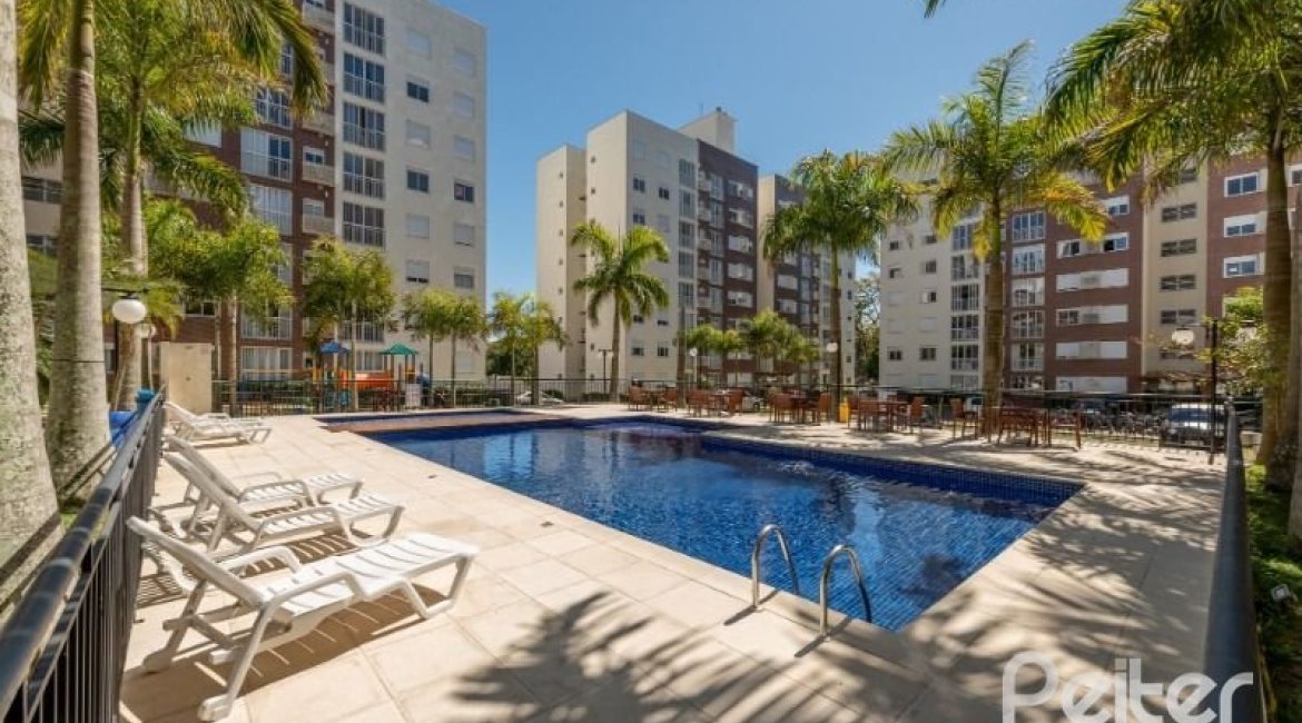 Apartamento à venda com 57m², 2 dormitórios, 1 suíte, 1 vaga, no bairro Vila Nova em PORTO ALEGRE