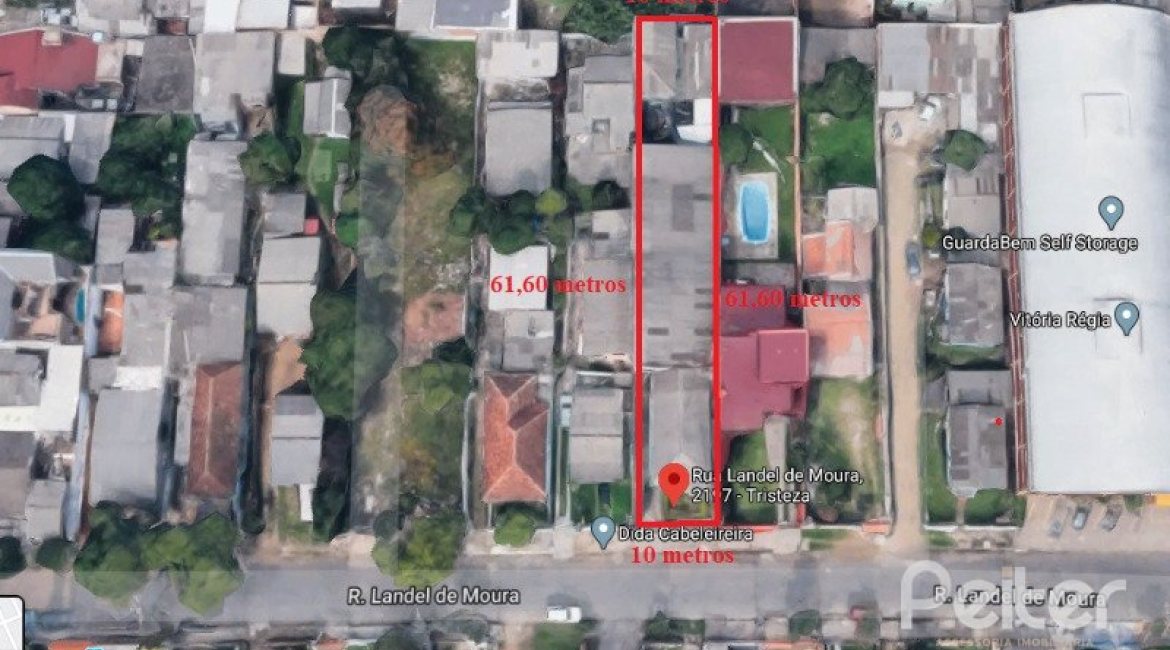 Terreno à venda com 616m², no bairro Camaquã em Porto Alegre