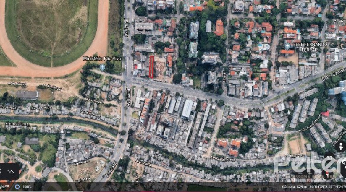 Terreno à venda com 704m², no bairro Cristal em Porto Alegre