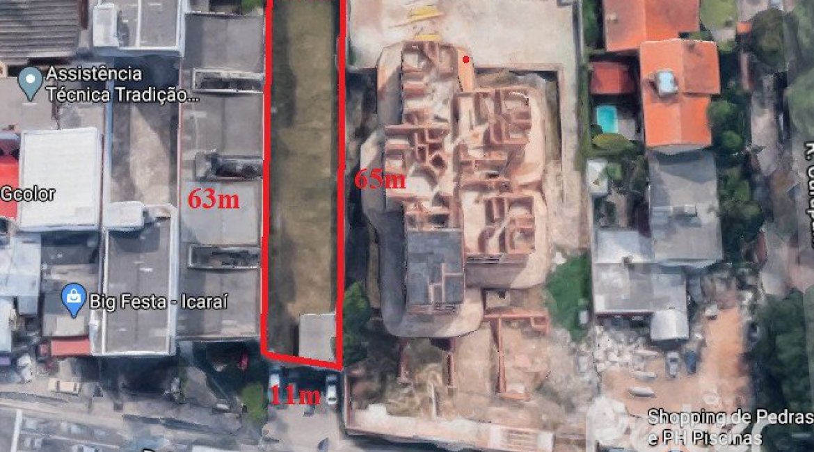 Terreno à venda com 704m², no bairro Cristal em Porto Alegre