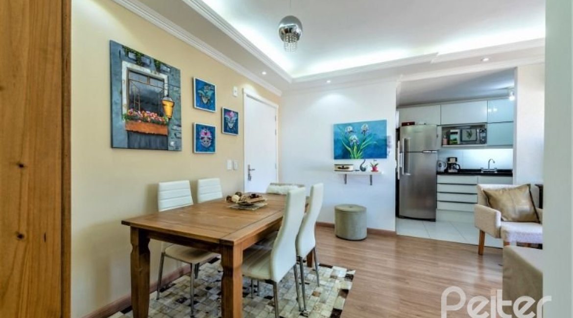 Apartamento à venda com 69m², 2 dormitórios, 1 suíte, 2 vagas, no bairro Tristeza em Porto Alegre