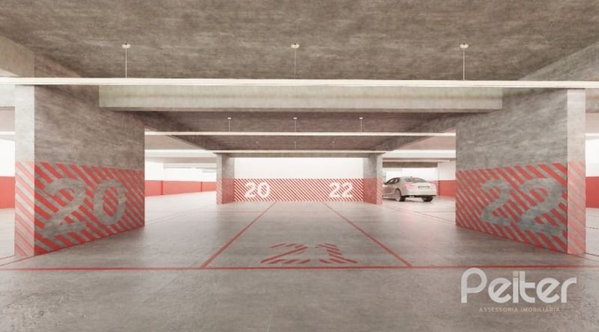 Apartamento à venda com 91m², 2 dormitórios, 2 suítes, 2 vagas, no bairro Menino Deus em Porto Alegre