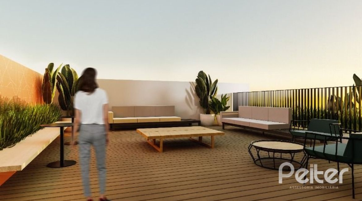 Apartamento à venda com 91m², 2 dormitórios, 2 suítes, 2 vagas, no bairro Menino Deus em Porto Alegre