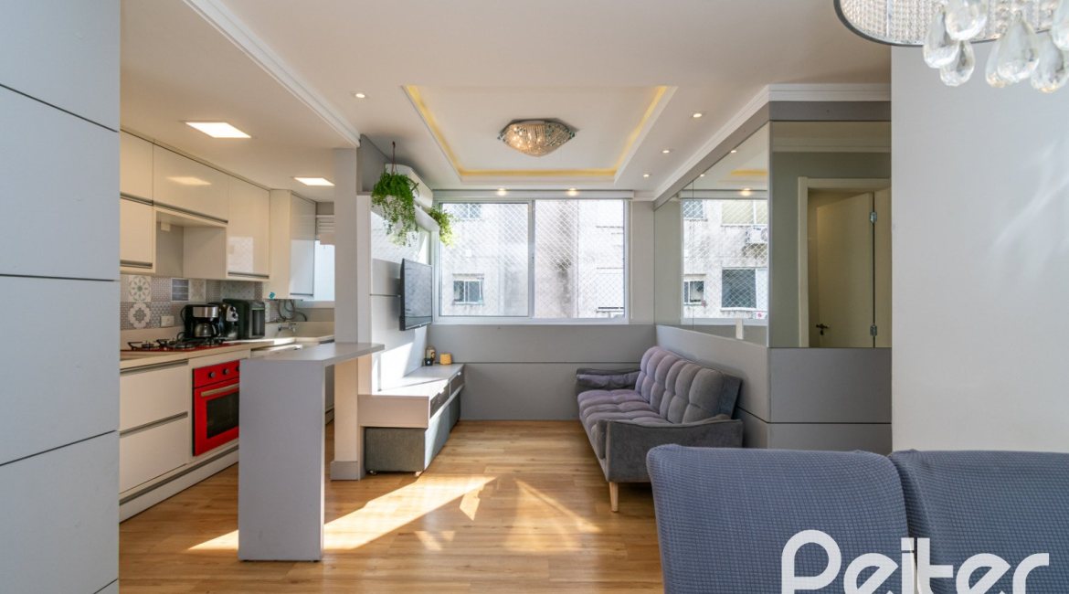 Apartamento à venda com 61m², 3 dormitórios, 1 suíte, 1 vaga, no bairro Ipanema em PORTO ALEGRE