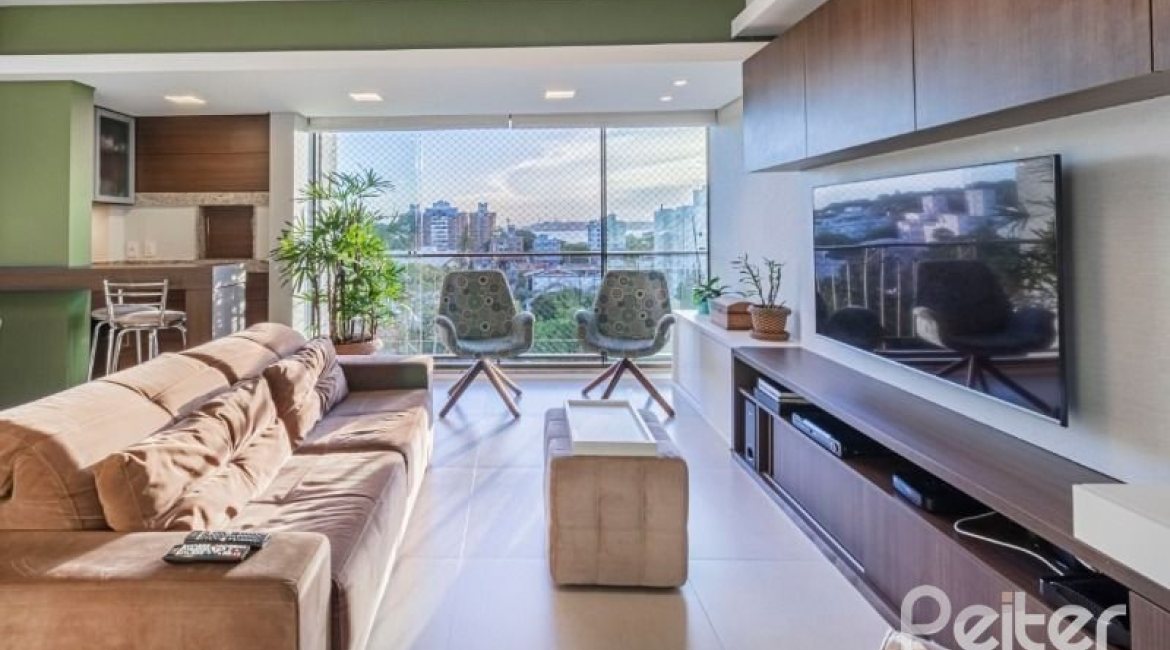 Apartamento à venda com 88m², 3 dormitórios, 1 suíte, 2 vagas, no bairro Tristeza em PORTO ALEGRE