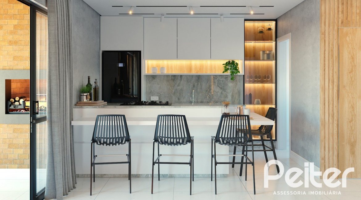 Cobertura à venda com 194m², 3 dormitórios, 1 suíte, 2 vagas, no bairro Tristeza em Porto Alegre