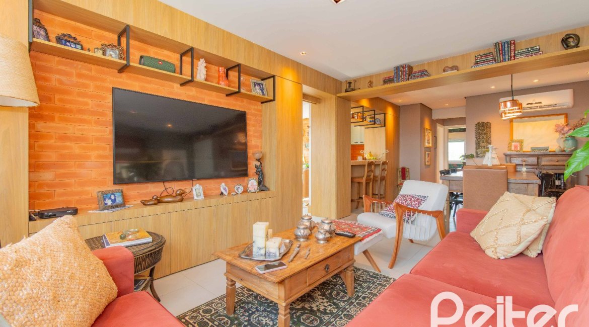 Apartamento à venda com 123m², 3 dormitórios, 3 suítes, 2 vagas, no bairro Tristeza em Porto Alegre