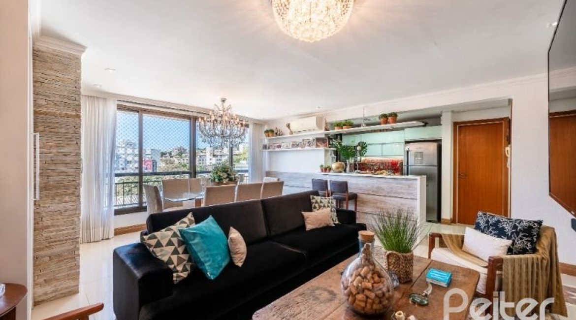 Apartamento à venda com 94m², 3 dormitórios, 1 suíte, 2 vagas, no bairro Tristeza em Porto Alegre