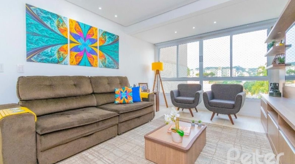 Apartamento à venda com 102m², 3 dormitórios, 1 suíte, 2 vagas, no bairro Tristeza em PORTO ALEGRE