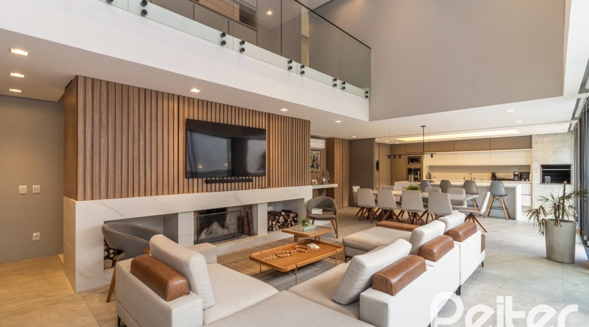 Casa em Condomínio à venda com 411m², 4 dormitórios, 4 suítes, 6 vagas, no bairro Alphaville em PORTO ALEGRE