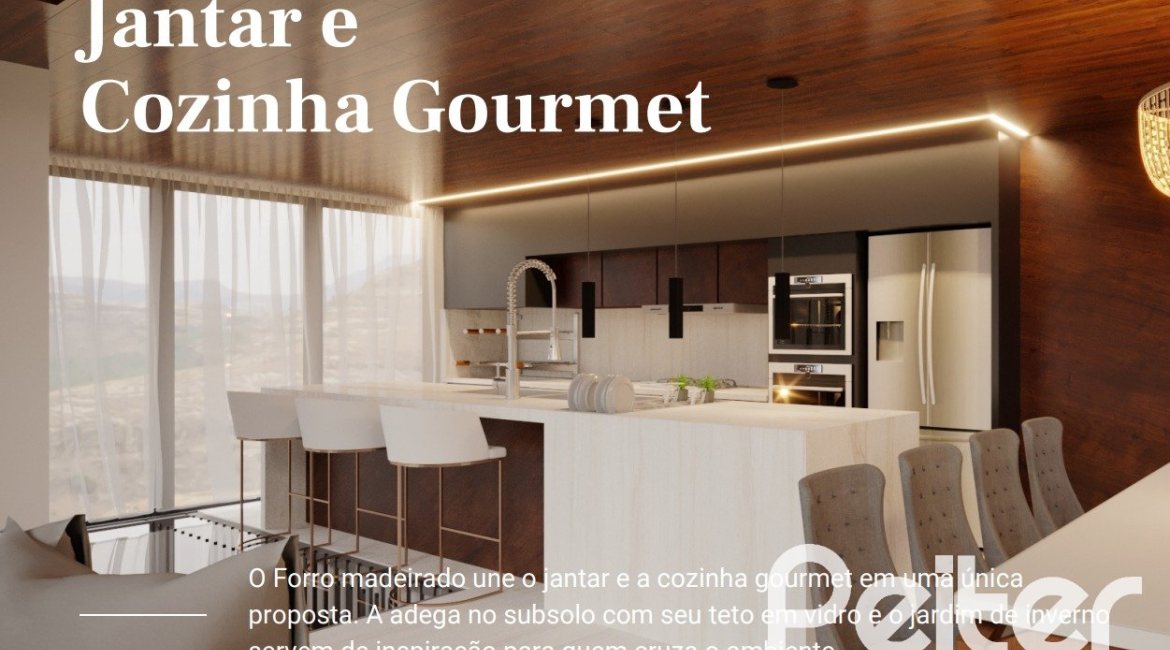 Casa em Condomínio à venda com 630m², 4 dormitórios, 4 suítes, 4 vagas, no bairro Terra Ville em Porto Alegre