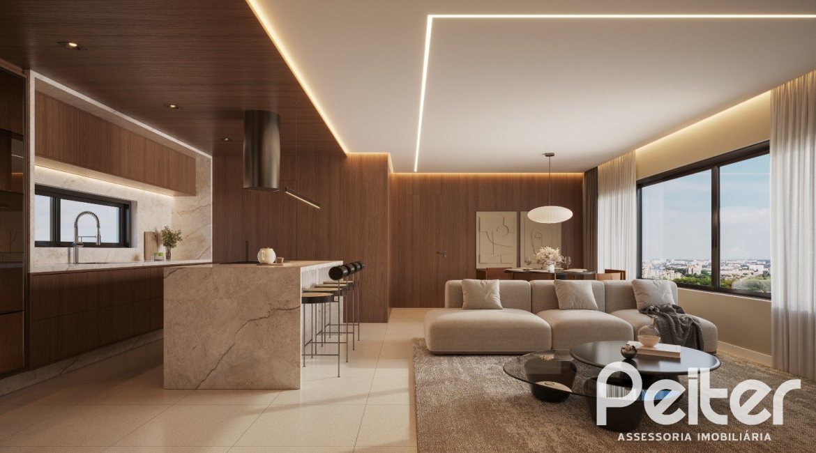 Cobertura à venda com 208m², 3 dormitórios, 3 suítes, 3 vagas, no bairro Tristeza em Porto Alegre