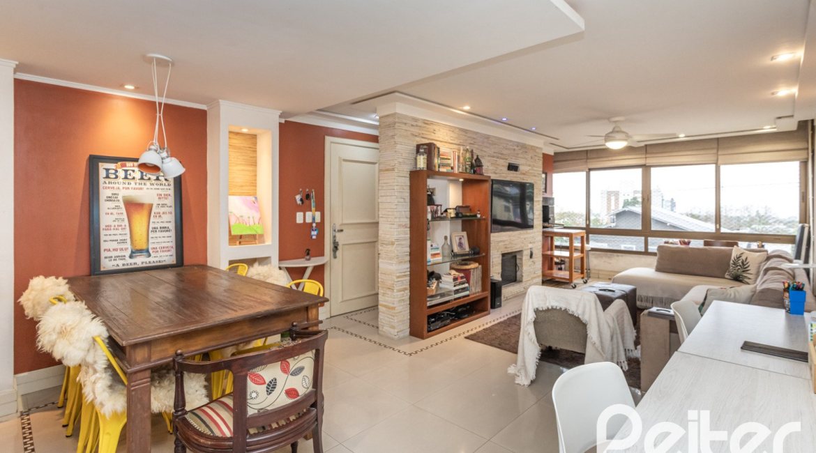 Apartamento à venda com 113m², 3 dormitórios, 1 suíte, 3 vagas, no bairro Tristeza em Porto Alegre