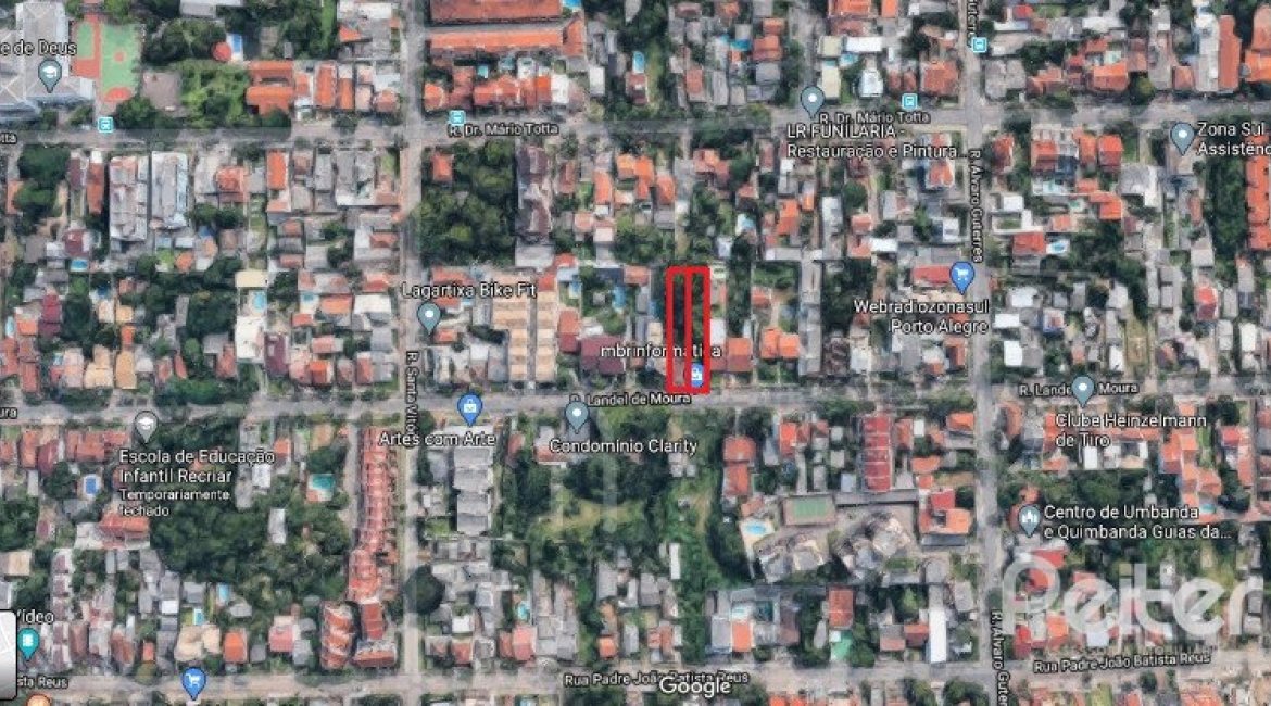 Terreno à venda com 1232m², no bairro Tristeza em Porto Alegre