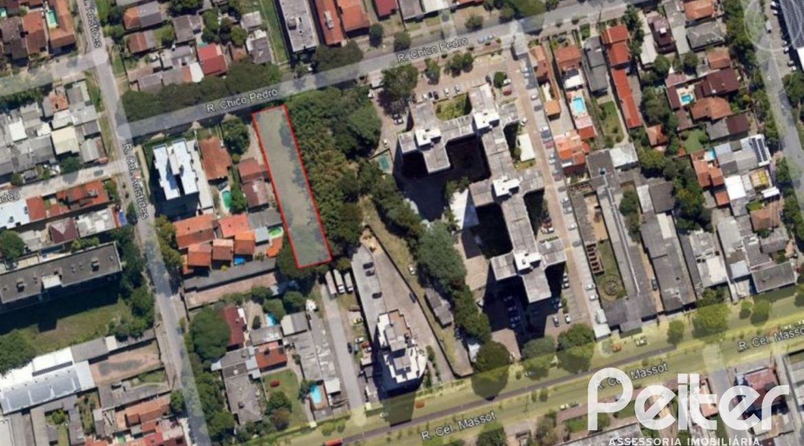 Terreno à venda com 1000m², no bairro Cristal em Porto Alegre