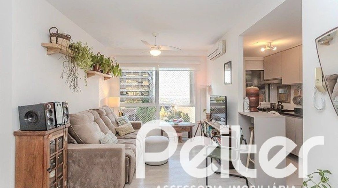 Apartamento à venda com 69m², 2 dormitórios, 1 suíte, 2 vagas, no bairro Tristeza em PORTO ALEGRE