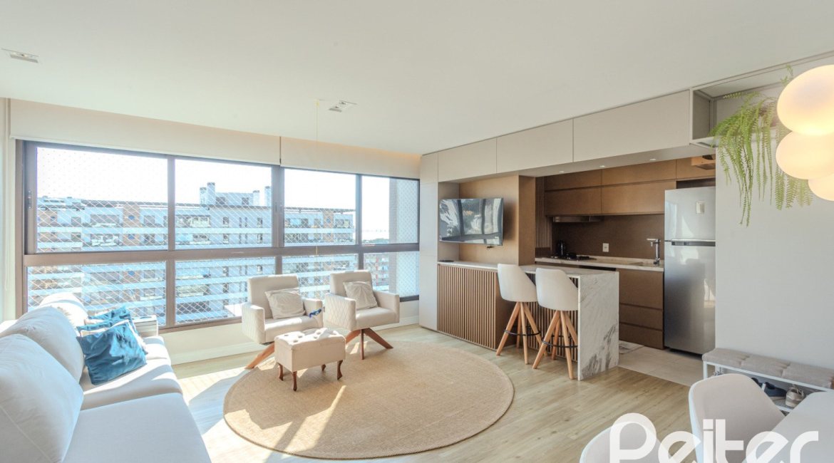 Apartamento à venda com 90m², 3 dormitórios, 1 suíte, 2 vagas, no bairro Tristeza em PORTO ALEGRE