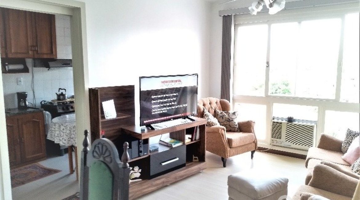 Apartamento à venda com 68m², 2 dormitórios, 1 vaga, no bairro Cristal em Porto Alegre