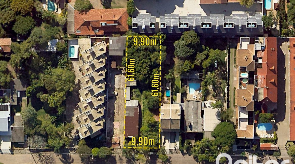 Terreno à venda com 609m², no bairro Tristeza em Porto Alegre