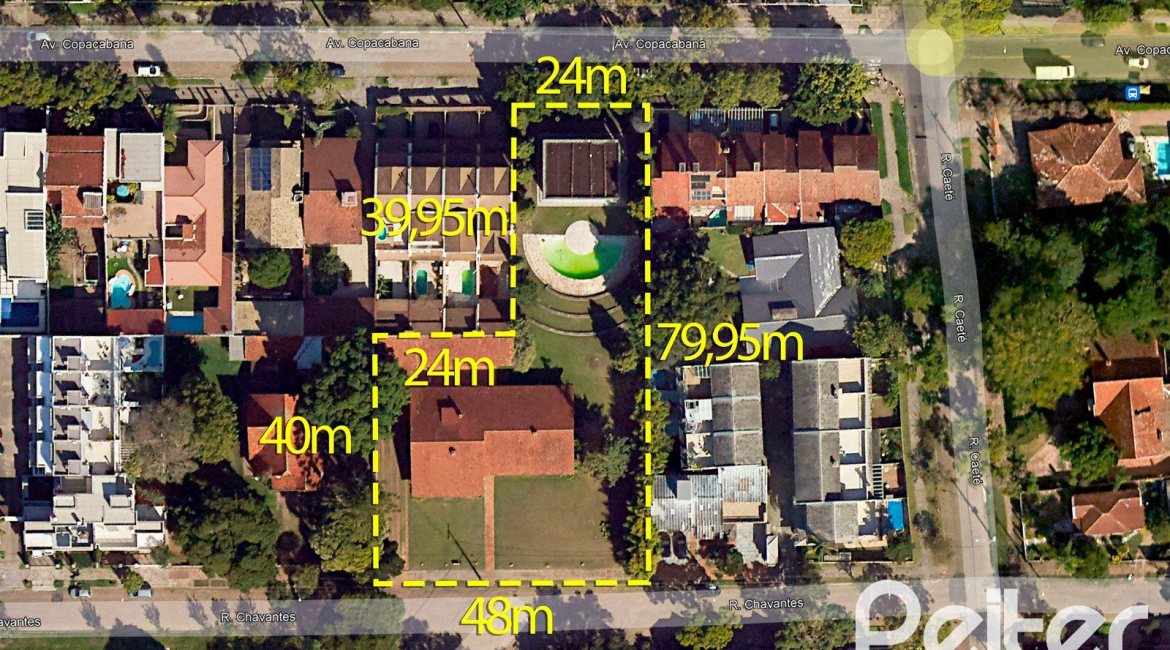 Terreno à venda com 320m², 4 dormitórios, 1 suíte, 6 vagas, no bairro Vila Assunção em Porto Alegre