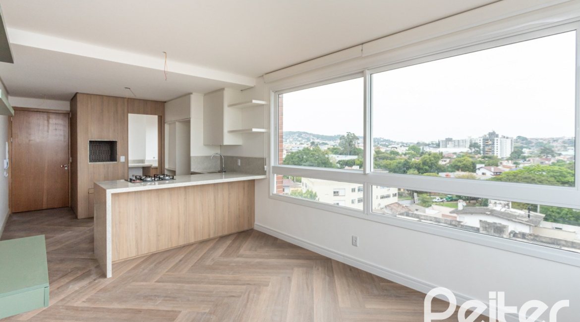 Apartamento à venda com 65m², 2 dormitórios, 1 suíte, 1 vaga, no bairro Tristeza em Porto Alegre