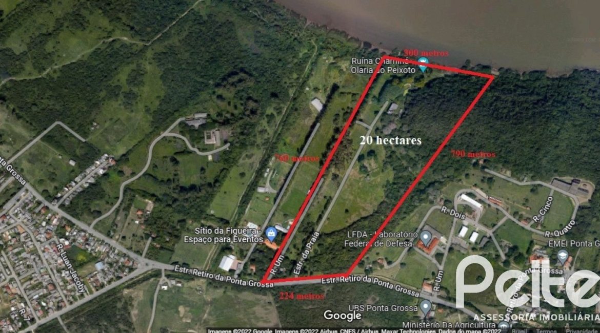 Terreno à venda com 200000m², no bairro Belém Novo em Porto Alegre