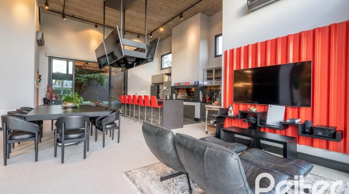 Casa em Condomínio à venda com 550m², 5 dormitórios, 4 suítes, 4 vagas, no bairro Terra Ville em PORTO ALEGRE