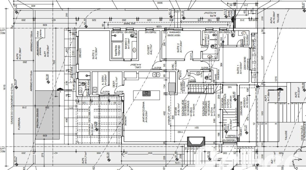 Casa em Condomínio à venda com 287m², 3 dormitórios, 3 suítes, 4 vagas, no bairro Alphaville em PORTO ALEGRE