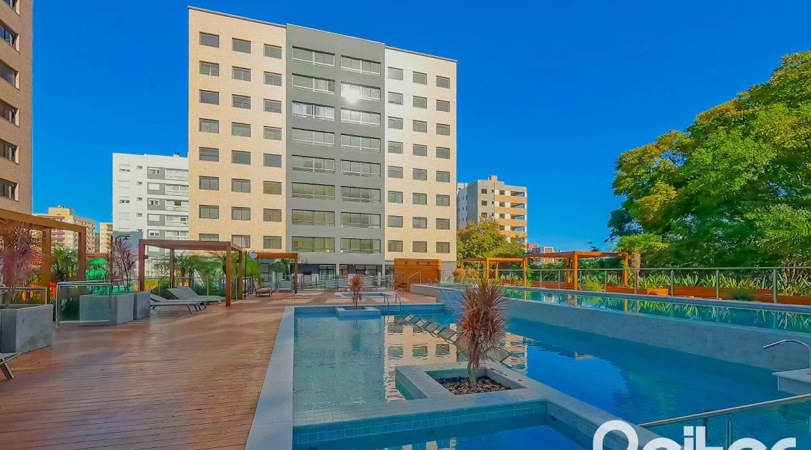 Apartamento à venda com 65m², 2 dormitórios, 1 suíte, 2 vagas, no bairro Tristeza em Porto Alegre