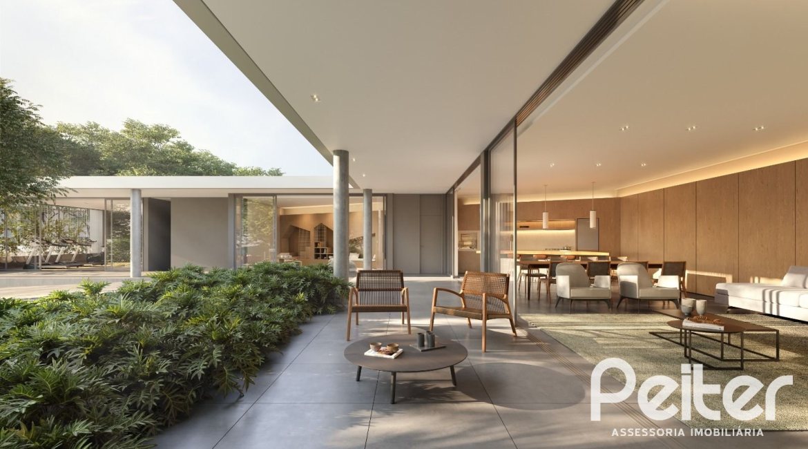 Casa em Condomínio à venda com 219m², 3 dormitórios, 3 suítes, 2 vagas, no bairro Menino Deus em Porto Alegre