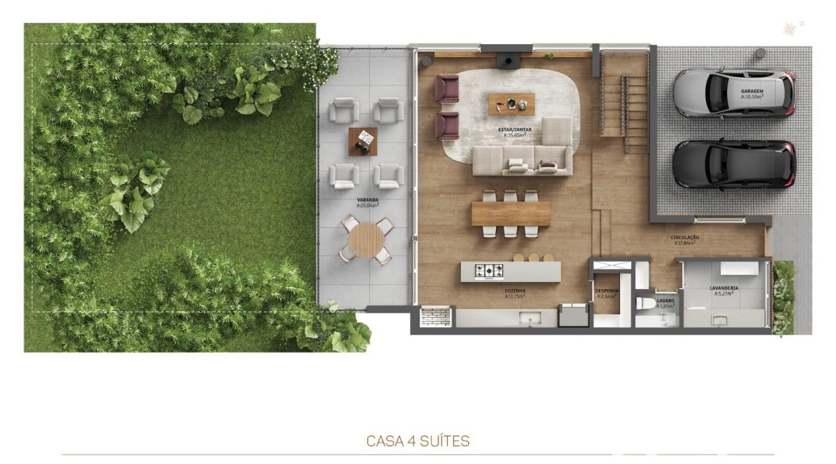 Casa em Condomínio à venda com 219m², 3 dormitórios, 3 suítes, 2 vagas, no bairro Menino Deus em Porto Alegre