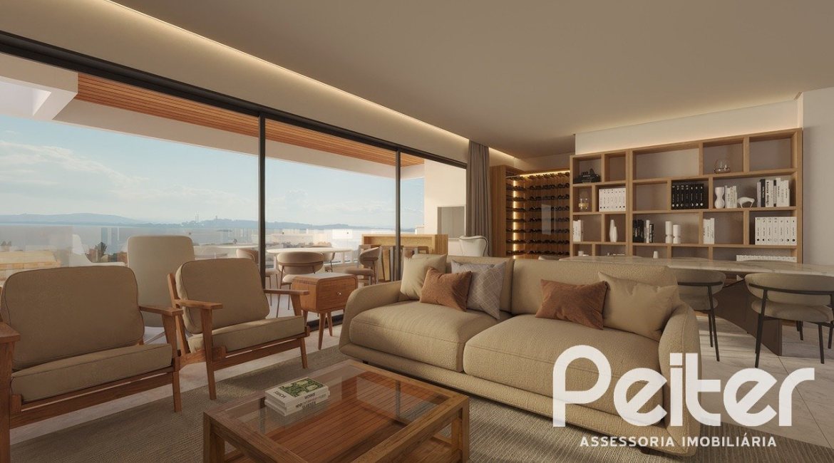 Apartamento à venda com 141m², 3 dormitórios, 1 suíte, 2 vagas, no bairro Tristeza em Porto Alegre