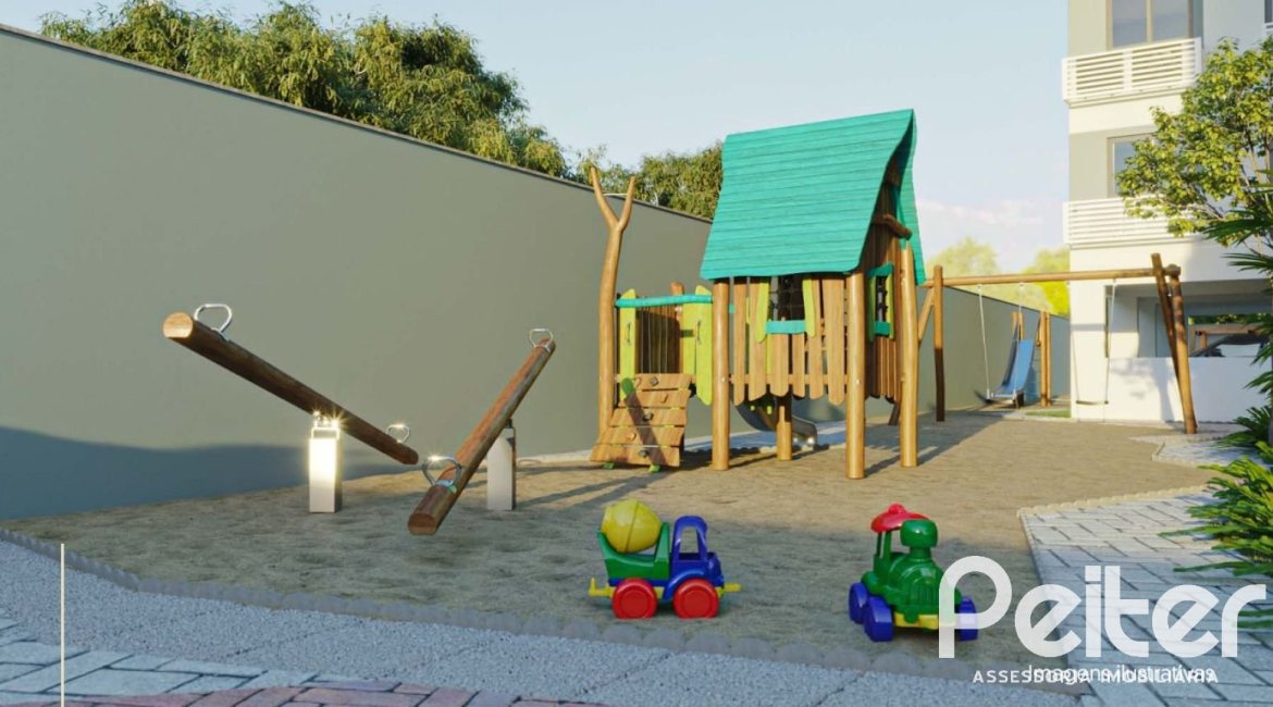 Apartamento à venda com 47m², 2 dormitórios, 1 vaga, no bairro Cristal em Porto Alegre