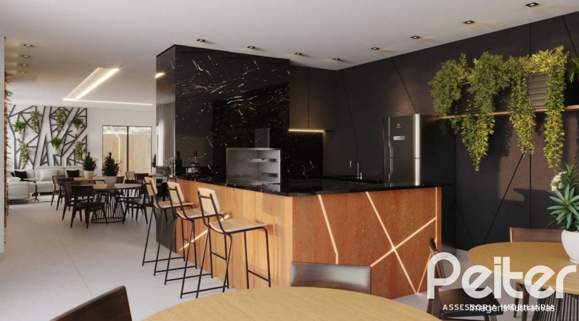 Apartamento à venda com 47m², 2 dormitórios, 1 vaga, no bairro Cristal em Porto Alegre