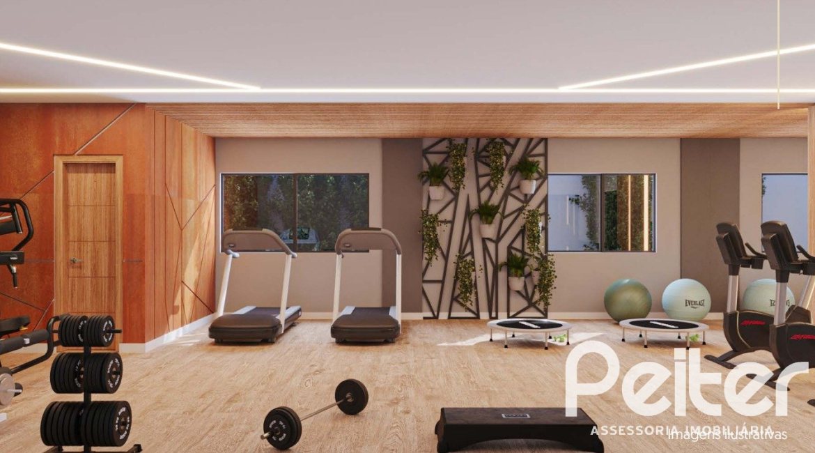 Apartamento à venda com 67m², 2 dormitórios, 1 suíte, 1 vaga, no bairro Cristal em Porto Alegre