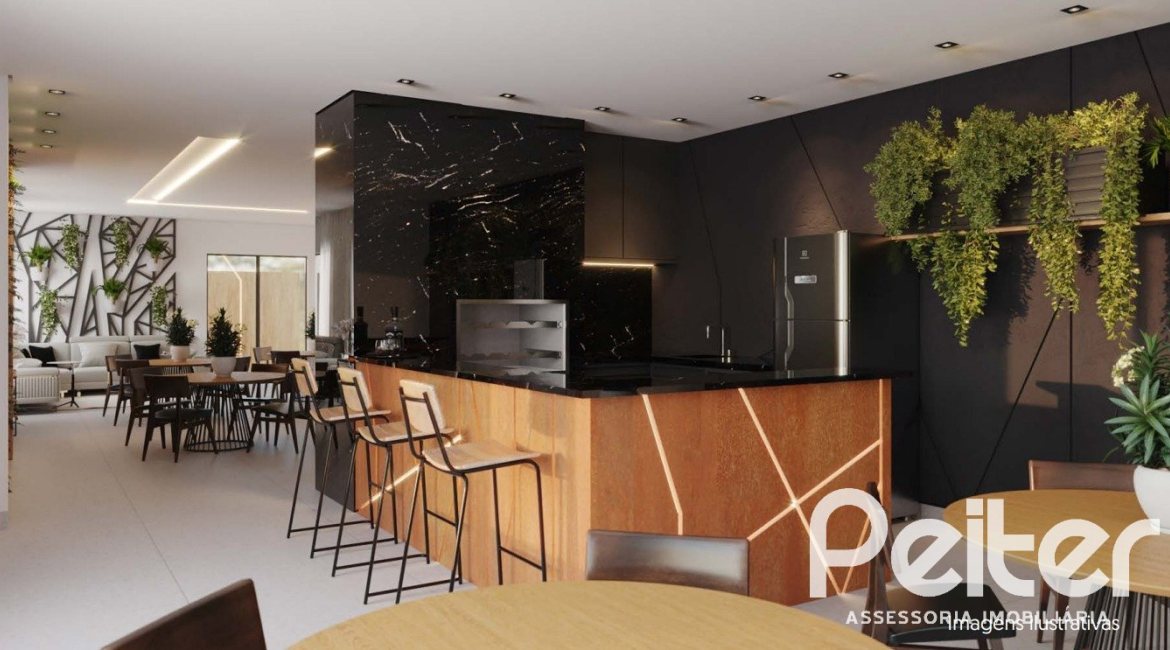 Apartamento à venda com 67m², 2 dormitórios, 1 suíte, 1 vaga, no bairro Cristal em Porto Alegre