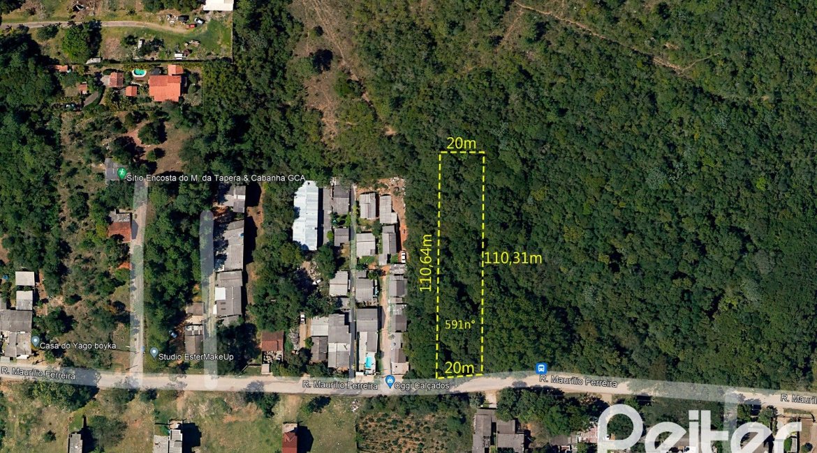 Terreno à venda com 2209m², no bairro Campo Novo em Porto Alegre