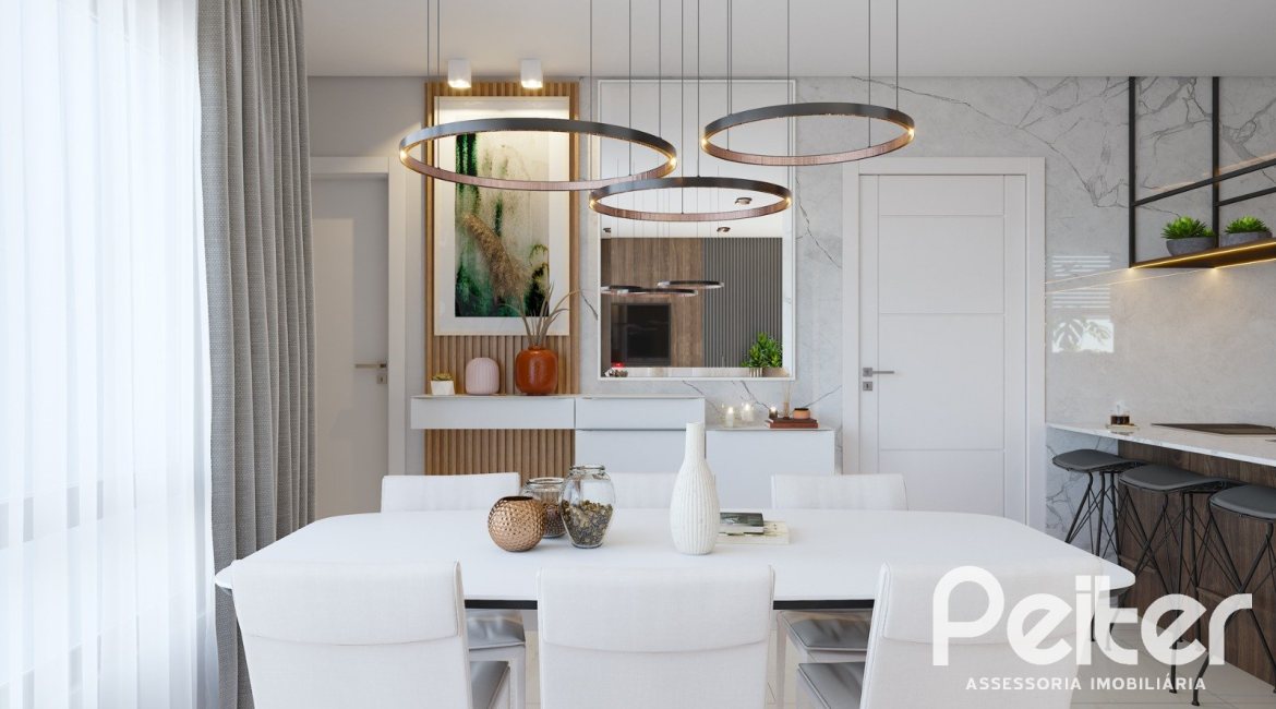 Apartamento à venda com 112m², 2 dormitórios, 1 suíte, 2 vagas, no bairro Tristeza em Porto Alegre