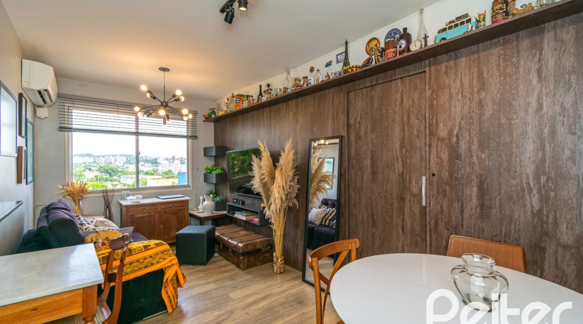 Apartamento à venda com 65m², 2 dormitórios, no bairro Cristal em Porto Alegre