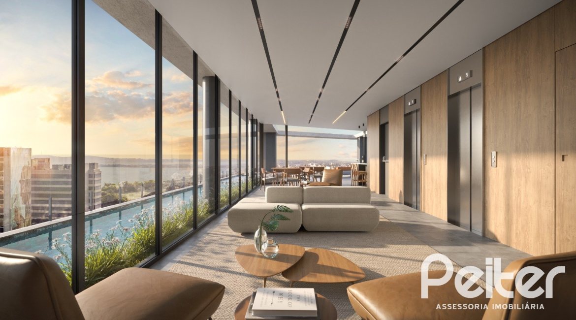 Apartamento Garden à venda com 102m², 2 dormitórios, 2 suítes, 1 vaga, no bairro Praia de Belas em Porto Alegre