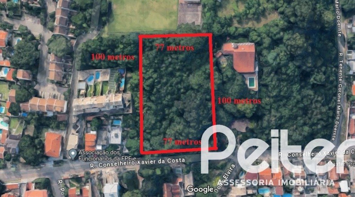 Terreno à venda com 7700m², no bairro Ipanema em Porto Alegre