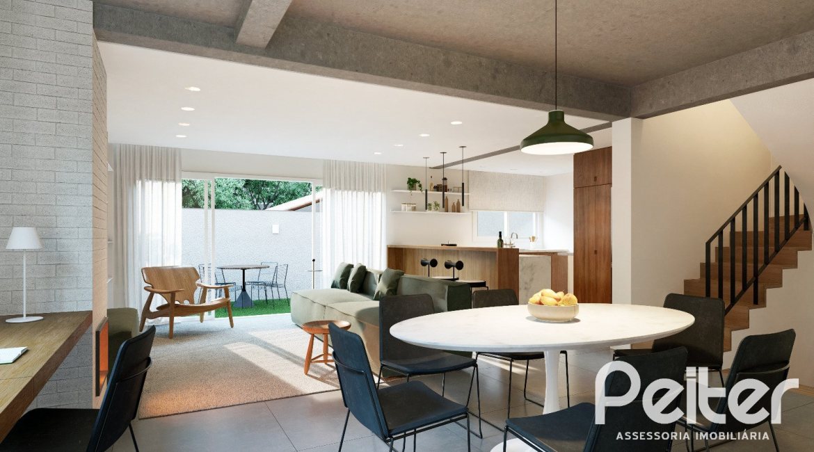 Casa em Condomínio à venda com 196m², 3 dormitórios, 1 suíte, 2 vagas, no bairro Tristeza em Porto Alegre