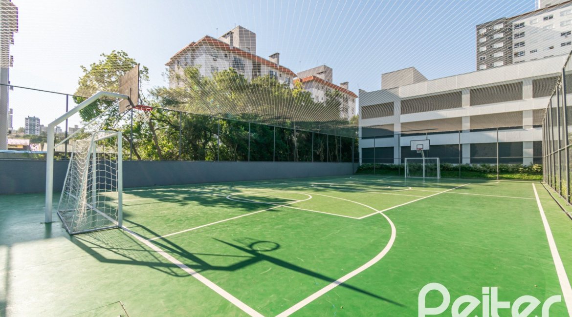 Apartamento à venda com 59m², 2 dormitórios, 1 suíte, 1 vaga, no bairro Jardim do Salso em Porto Alegre