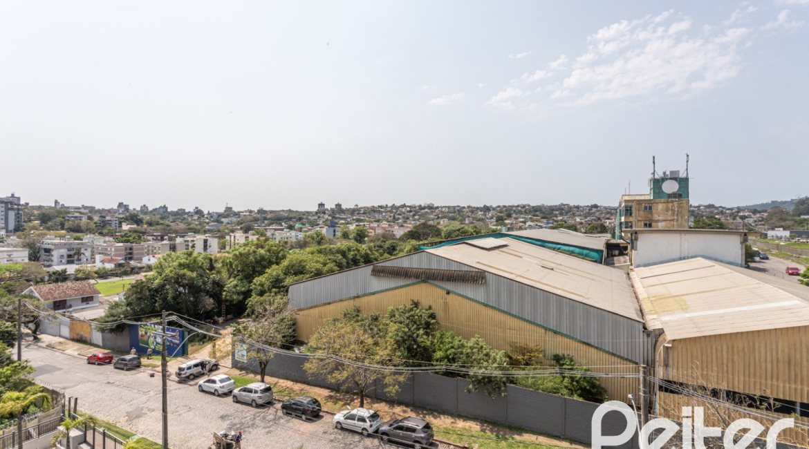 Apartamento à venda com 59m², 2 dormitórios, 1 suíte, 1 vaga, no bairro Jardim do Salso em Porto Alegre