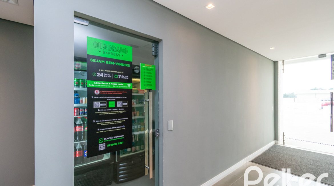 Apartamento à venda com 59m², 2 dormitórios, 1 suíte, 1 vaga, no bairro Jardim do Salso em Porto Alegre