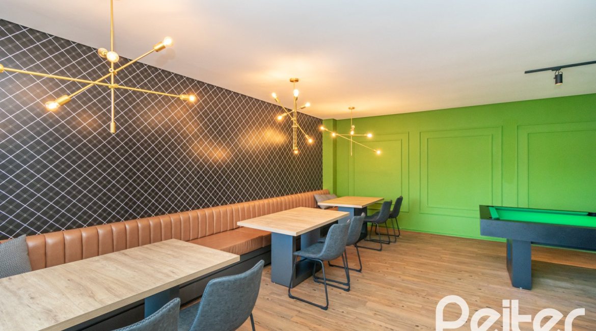 Apartamento à venda com 59m², 2 dormitórios, 1 suíte, 1 vaga, no bairro Jardim do Salso em Porto Alegre