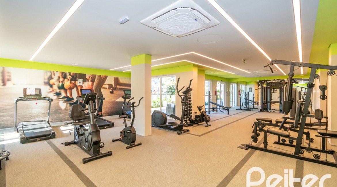 Apartamento à venda com 59m², 2 dormitórios, 1 suíte, 1 vaga, no bairro Jardim do Salso em Porto Alegre