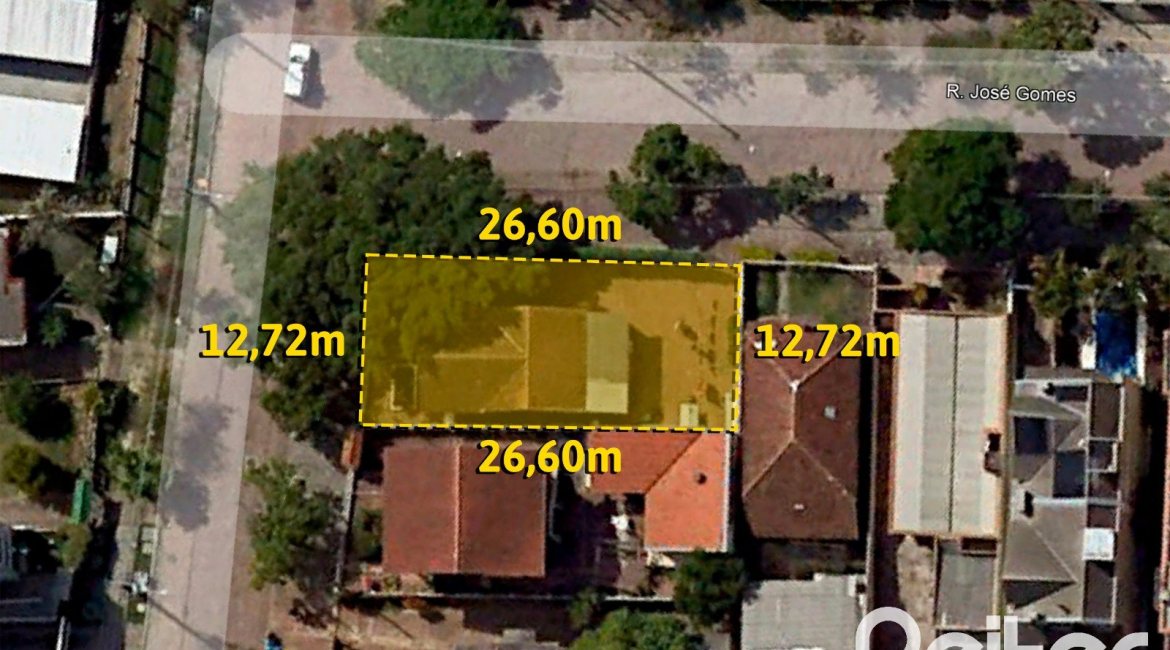 Terreno à venda com 338m², no bairro Tristeza em Porto Alegre