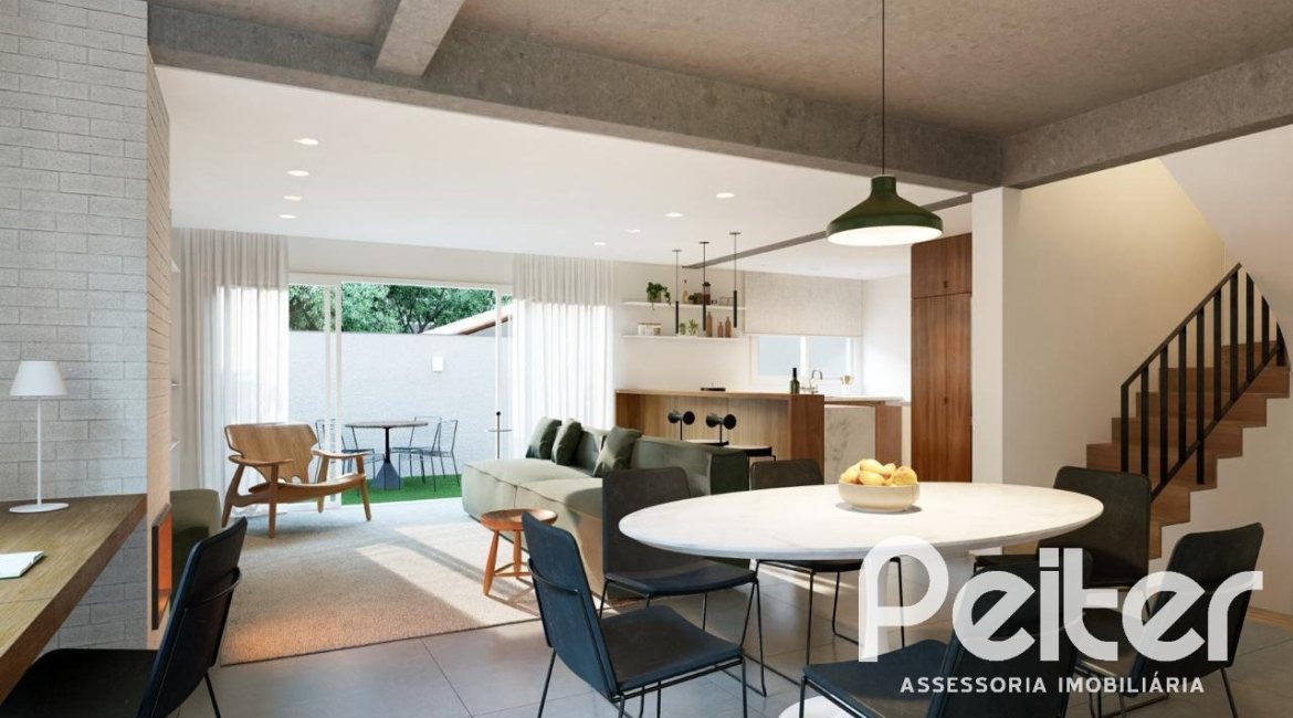 Casa em Condomínio à venda com 196m², 3 dormitórios, 1 suíte, 2 vagas, no bairro Tristeza em Porto Alegre