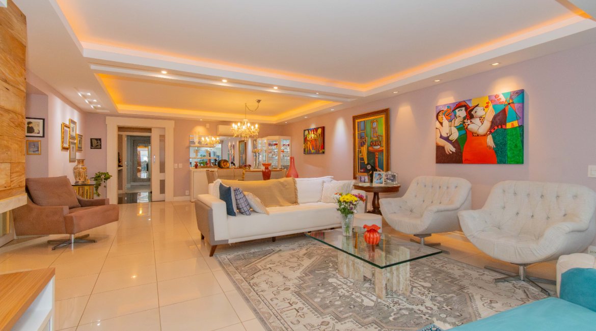 Apartamento à venda com 206m², 3 dormitórios, 3 suítes, 3 vagas, no bairro Cristal em PORTO ALEGRE
